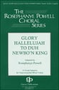 Glory Hallelujah to Duh Newbo'n King! SATB choral sheet music cover